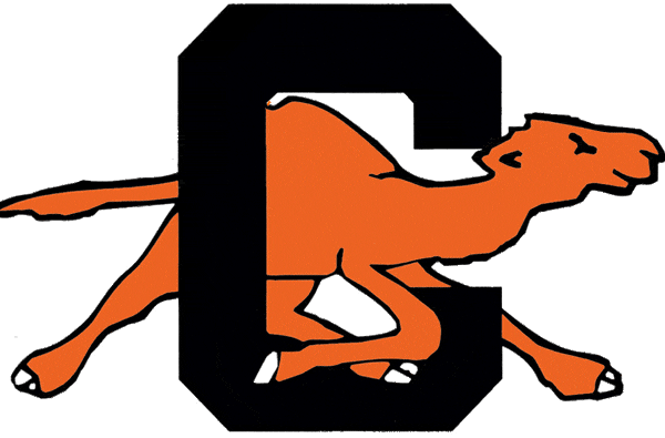 Campbell Fighting Camels 1993-2004 Primary Logo vinyl decal